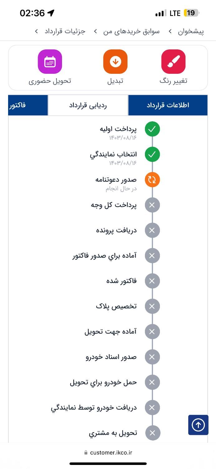 پژو 207 اتوماتیک TU5P - 1403