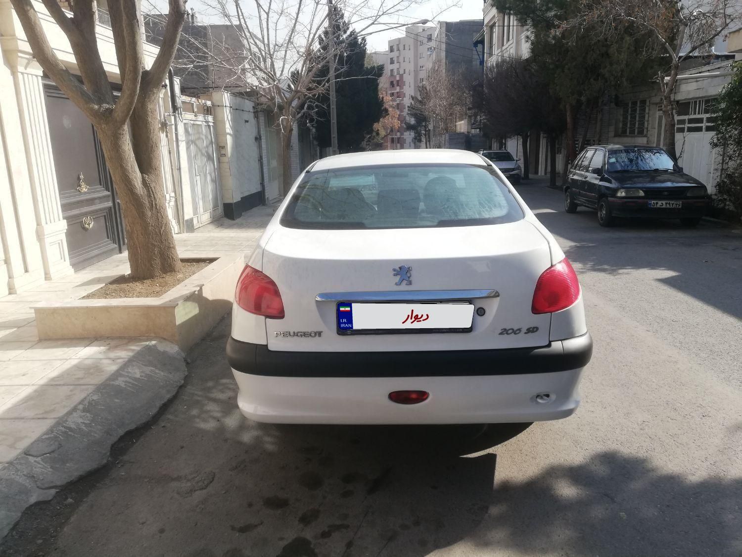 پژو 206 SD v8 - 1393