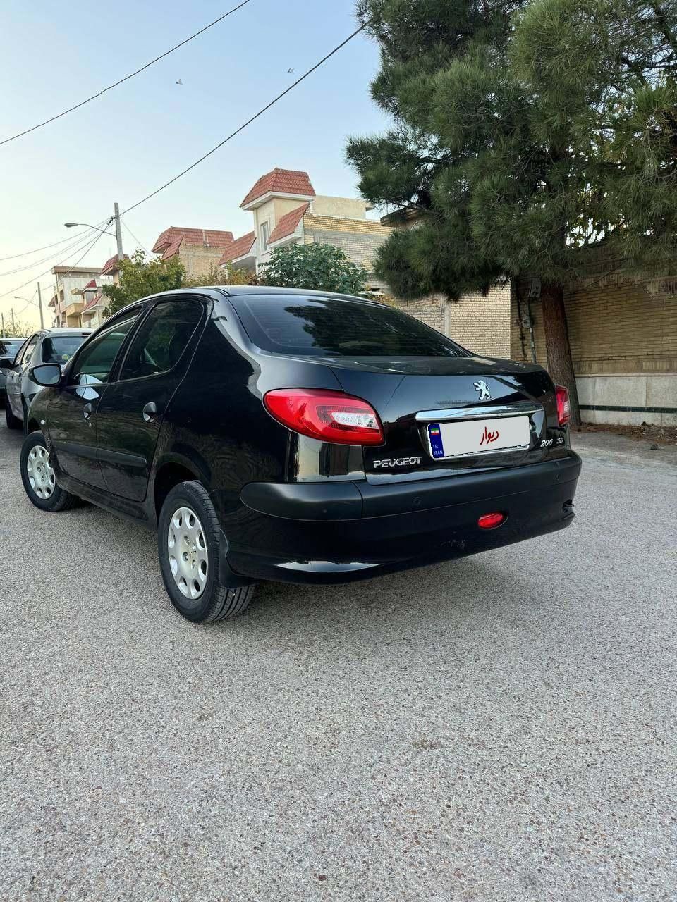 پژو 206 SD v8 - 1393