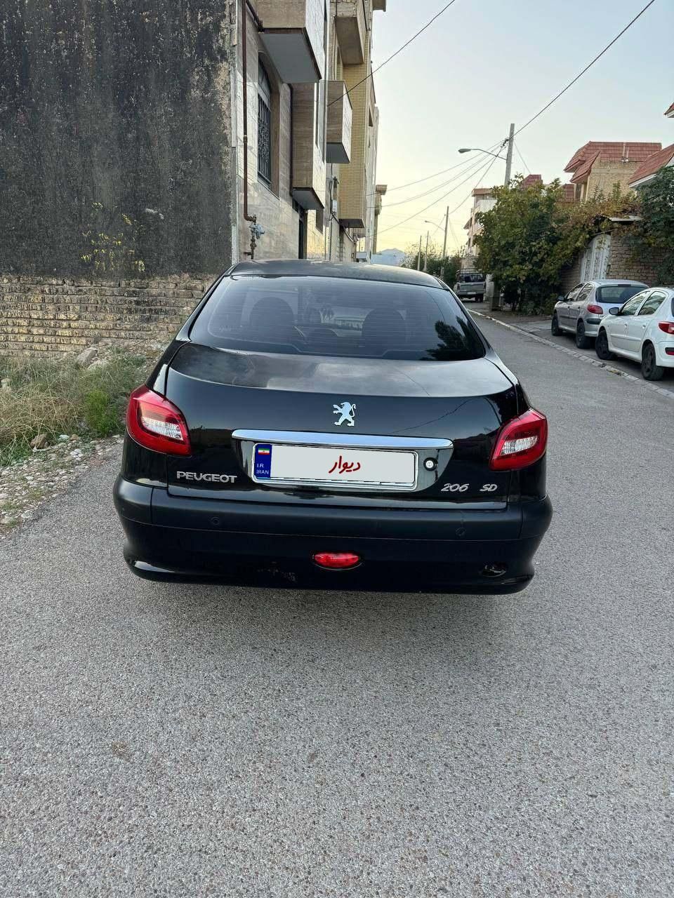 پژو 206 SD v8 - 1393