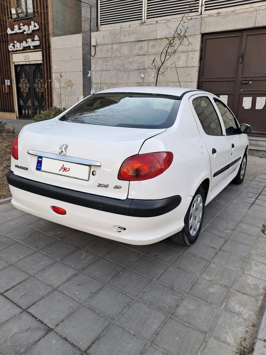 پژو 206 SD v8 - 1393