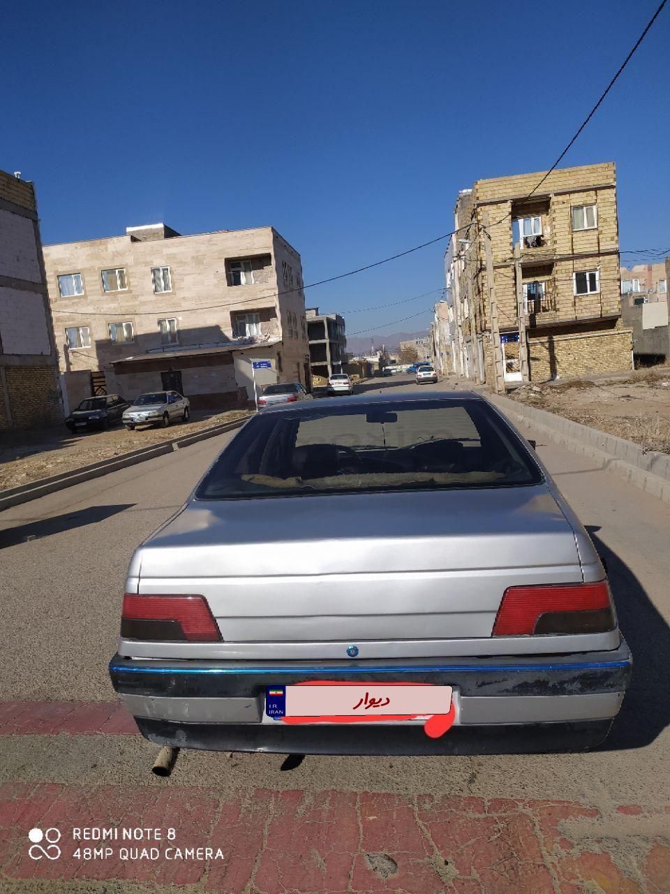 پژو 405 GL - دوگانه سوز CNG - 1373