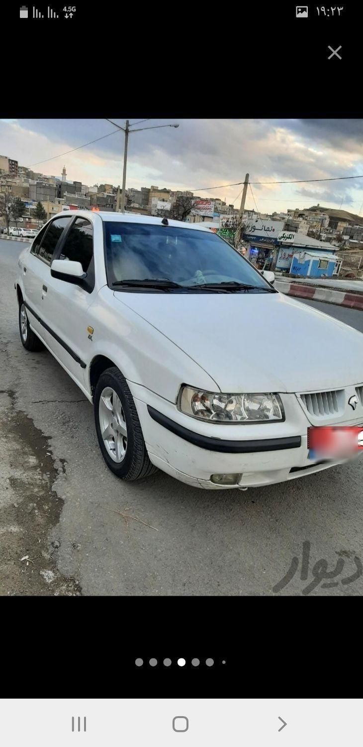 سمند LX EF7 دوگانه سوز - 1389