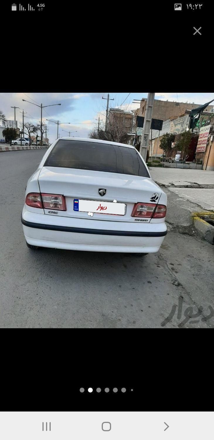 سمند LX EF7 دوگانه سوز - 1389