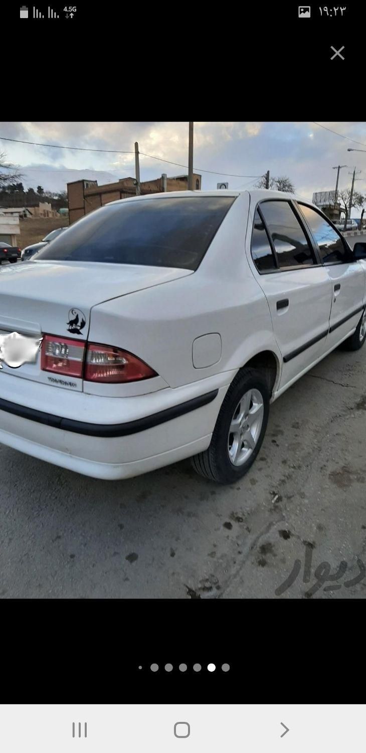 سمند LX EF7 دوگانه سوز - 1389