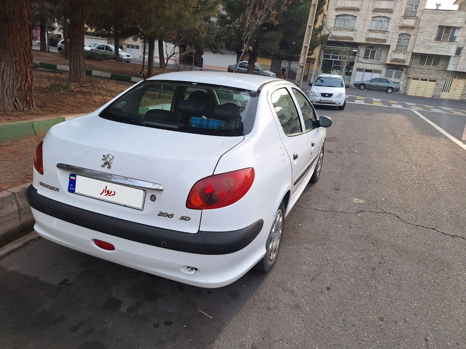 پژو 206 SD v8 - 1396