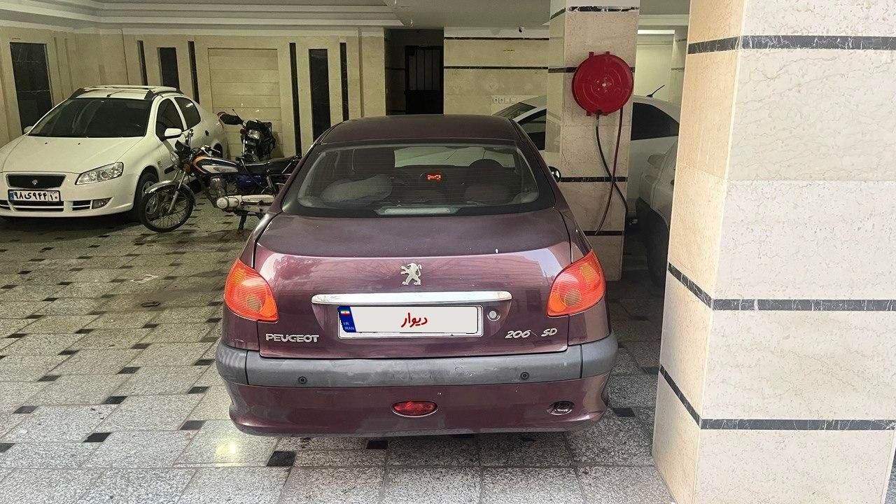 پژو 206 SD v8 - 1394