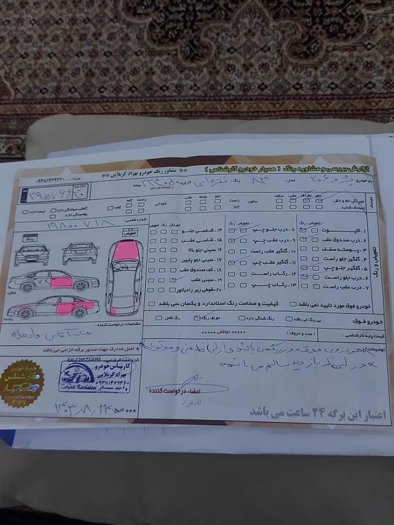 پژو 206 تیپ 2 - 1383