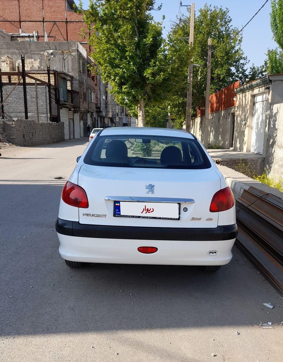 پژو 206 SD v8 - 1397