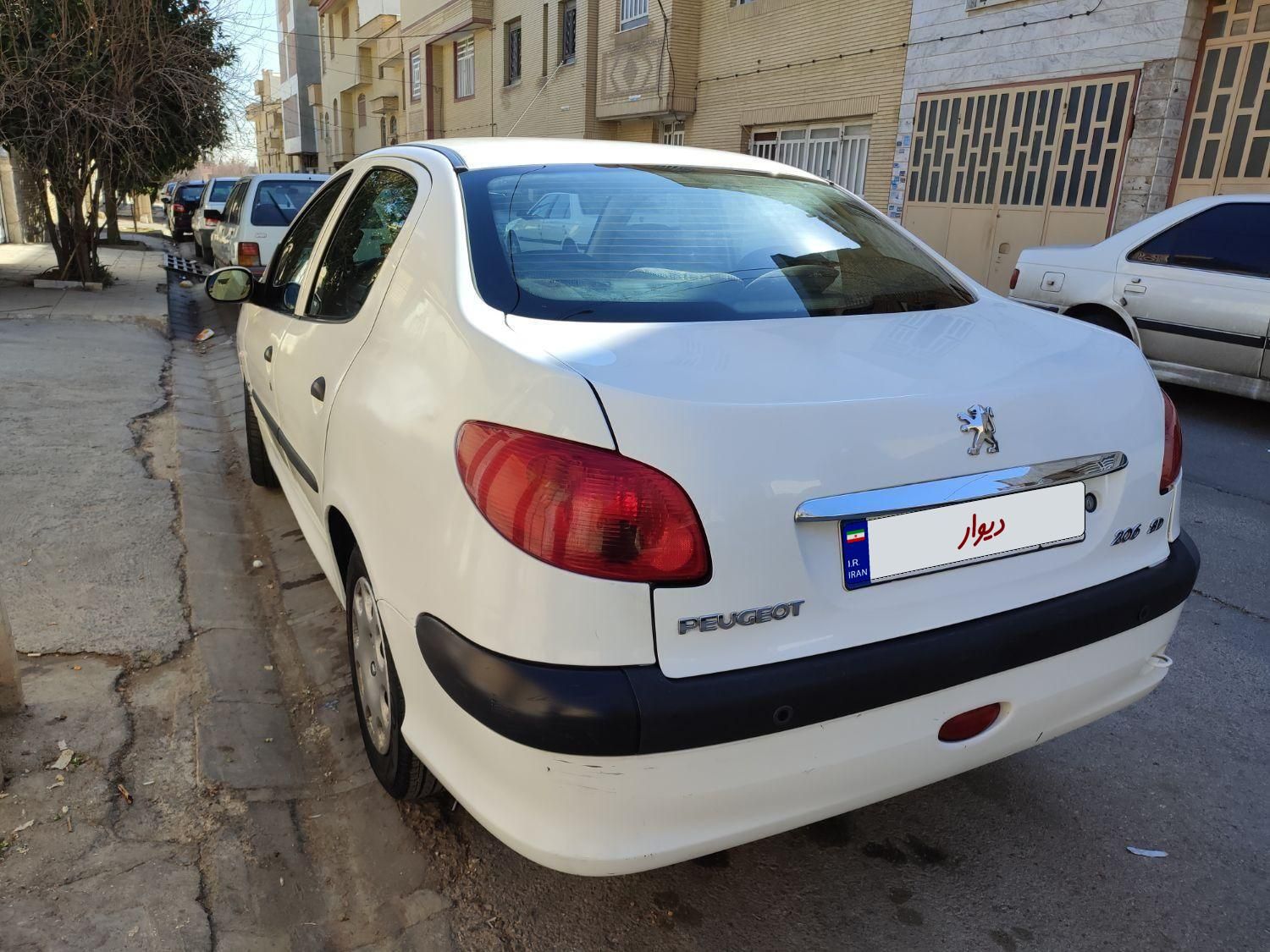 پژو 206 SD v8 - 1396