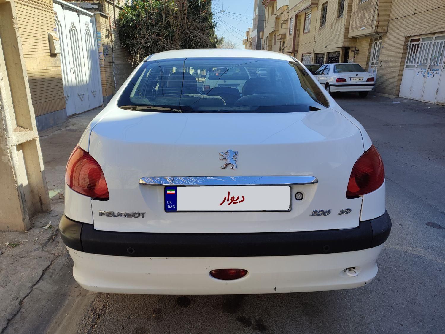 پژو 206 SD v8 - 1396