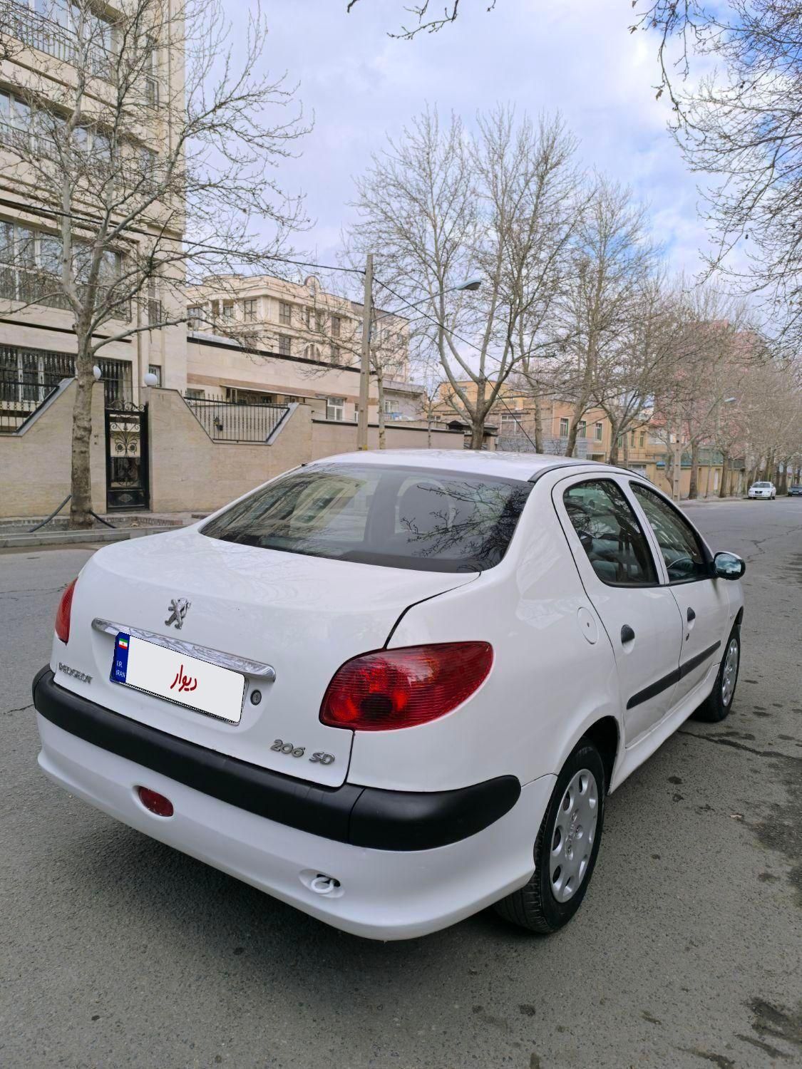 پژو 206 SD v8 - 1388