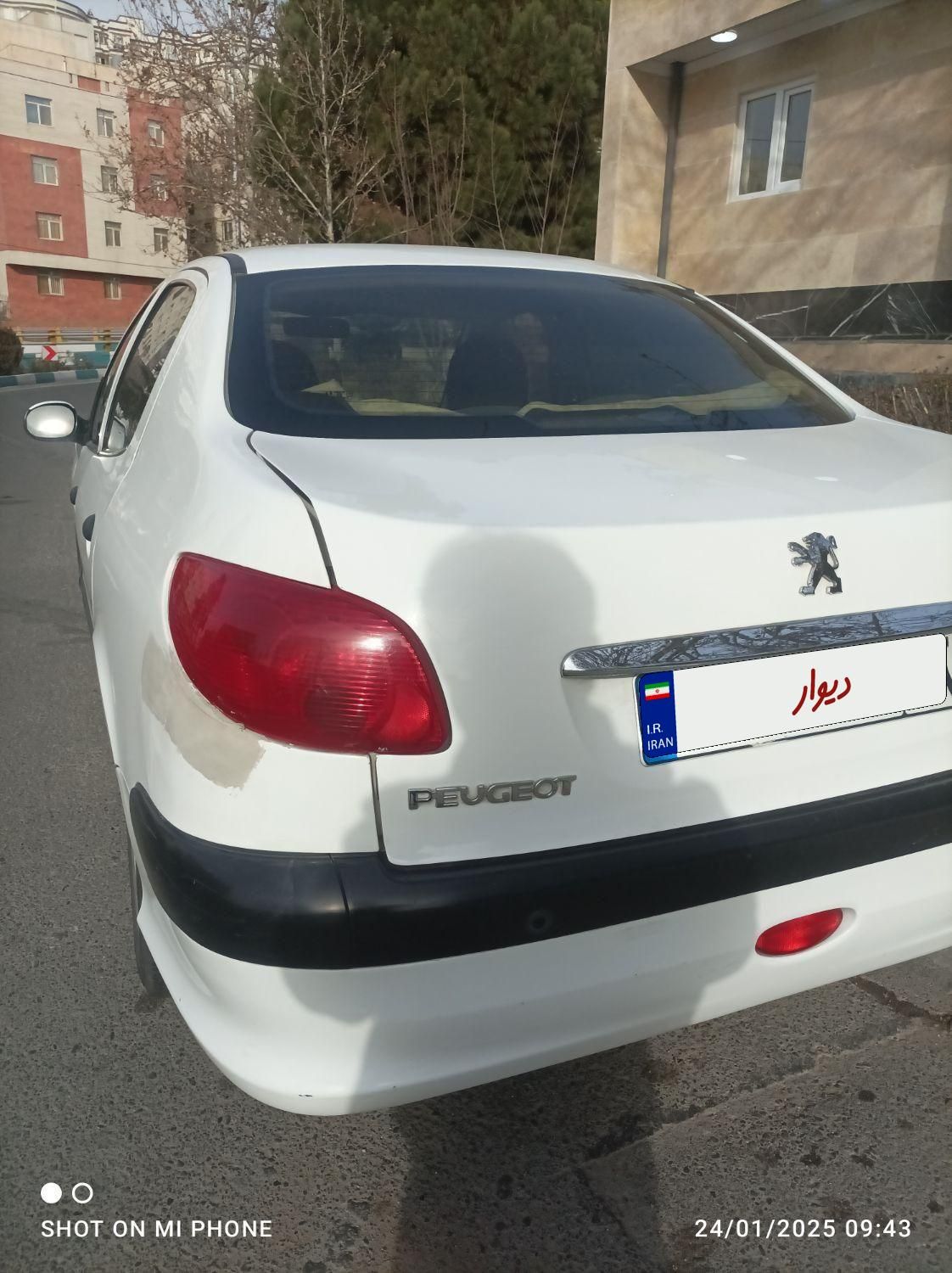 پژو 206 SD v8 - 1397