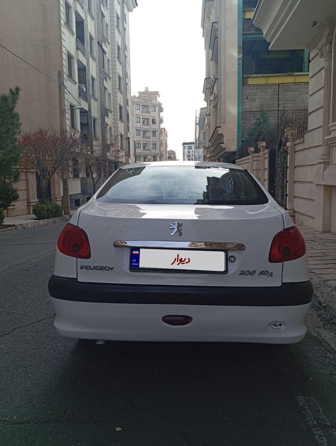 پژو 206 SD v9 - 1389