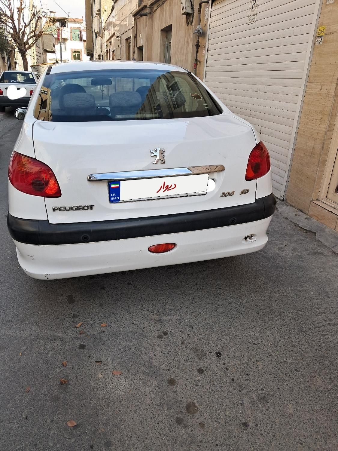 پژو 206 SD v8 - 1395