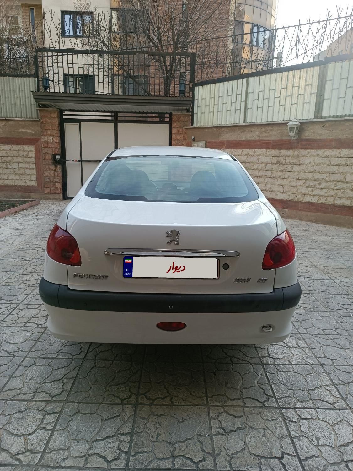 پژو 206 SD v8 - 1398