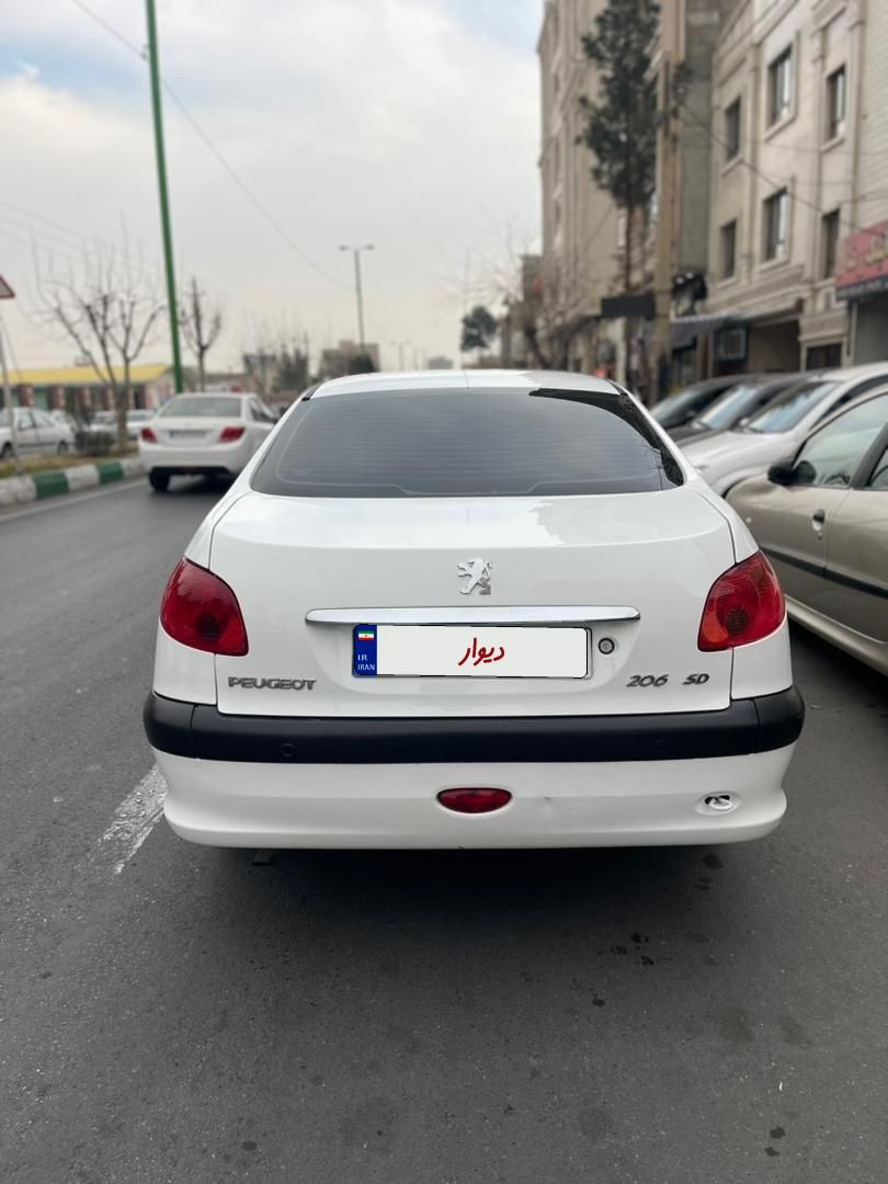 پژو 206 SD v8 - 1395