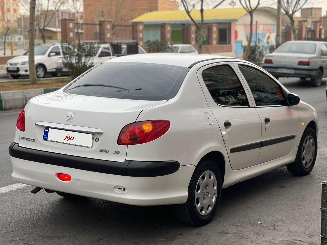 پژو 206 SD v8 - 1395