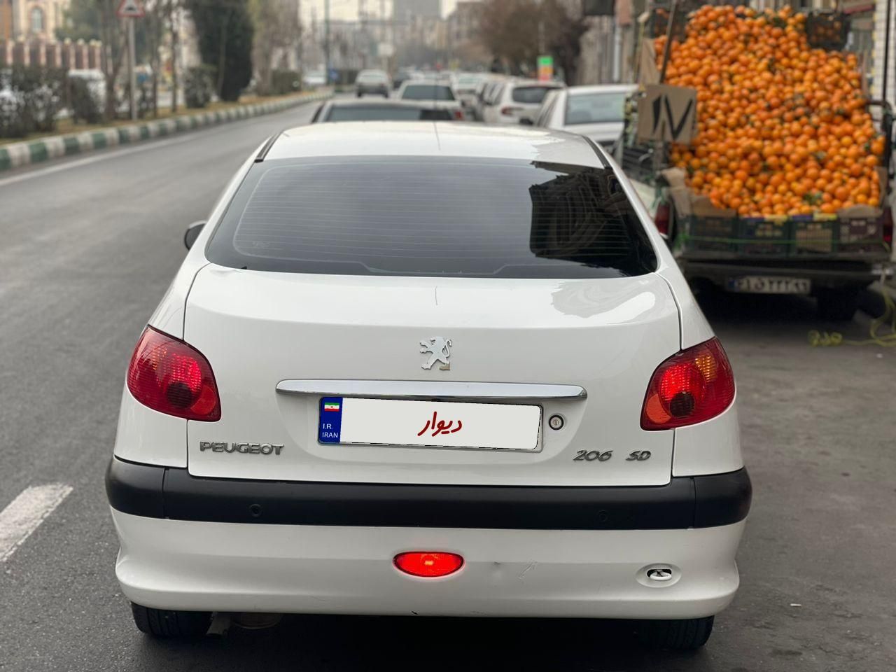 پژو 206 SD v8 - 1395