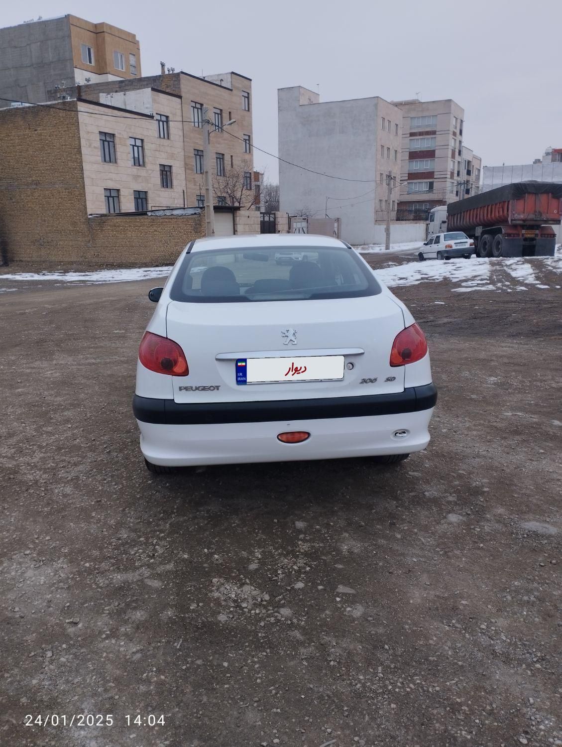 پژو 206 SD v8 - 1395