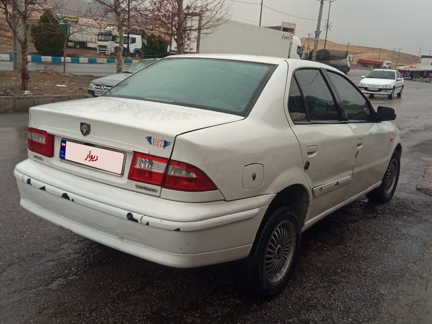 سمند LX EF7 دوگانه سوز - 1389