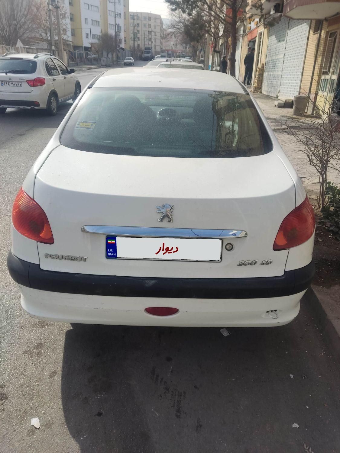 پژو 206 SD v8 - 1392