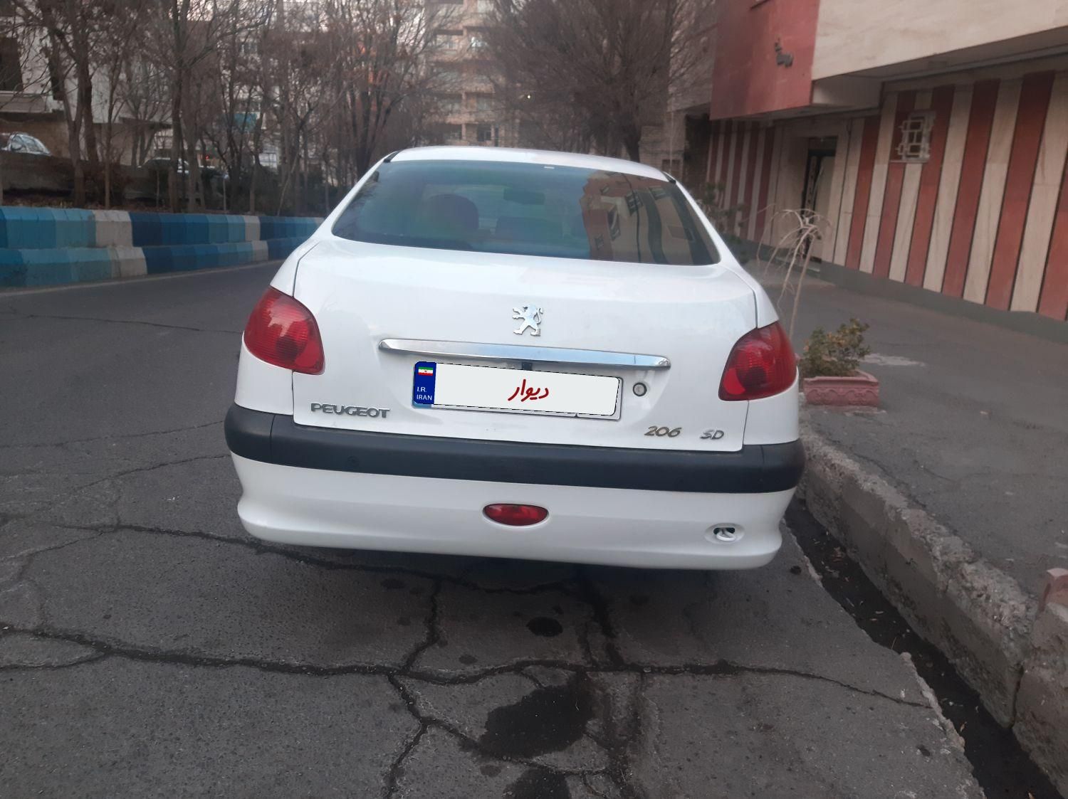 پژو 206 SD v8 - 1396