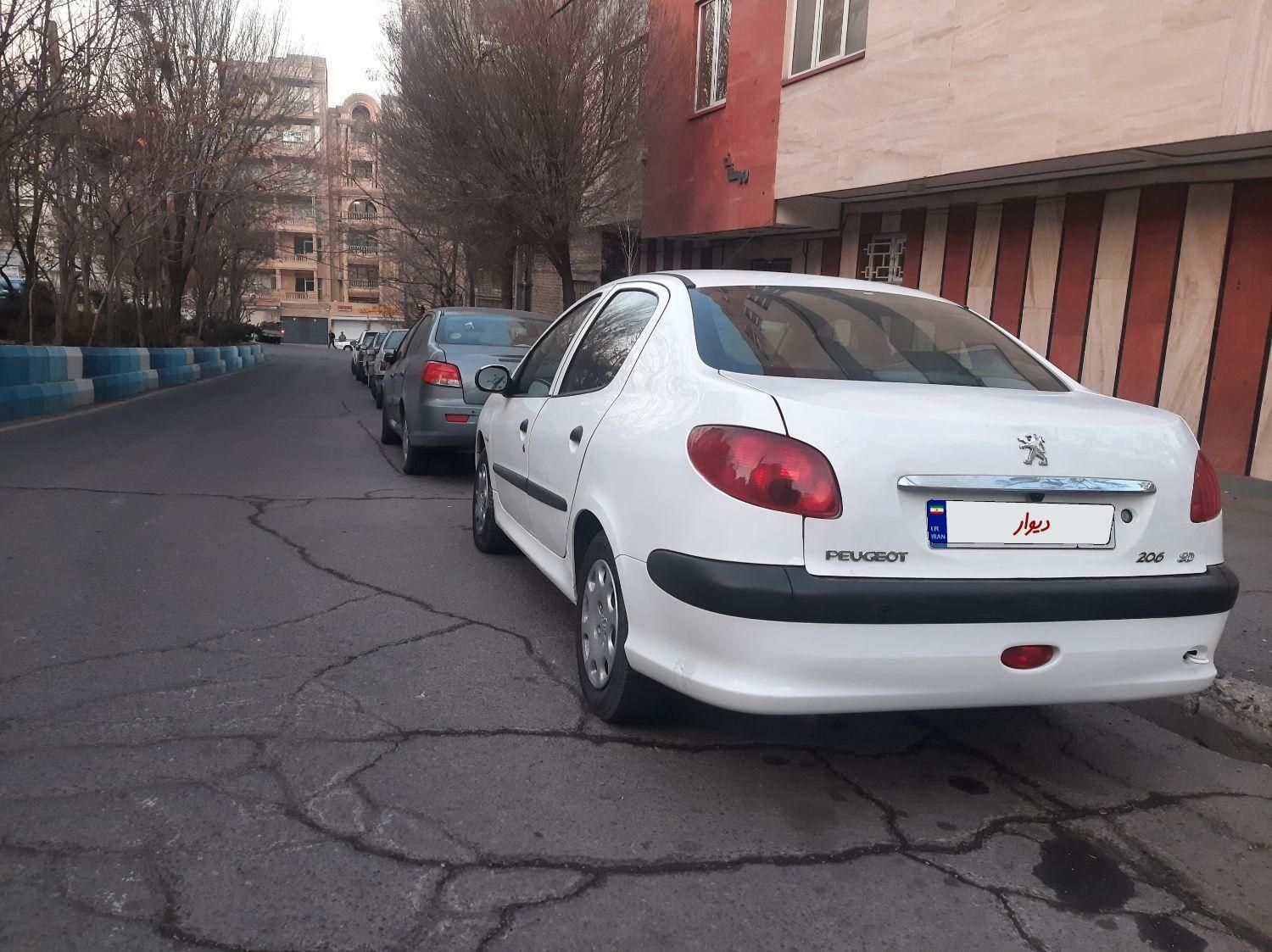 پژو 206 SD v8 - 1396