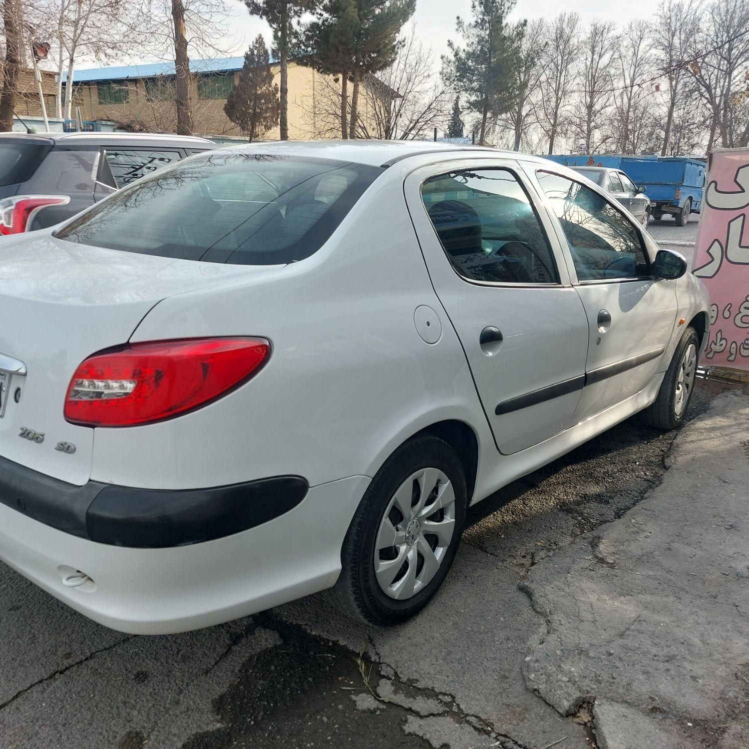 پژو 206 SD v8 - 1397