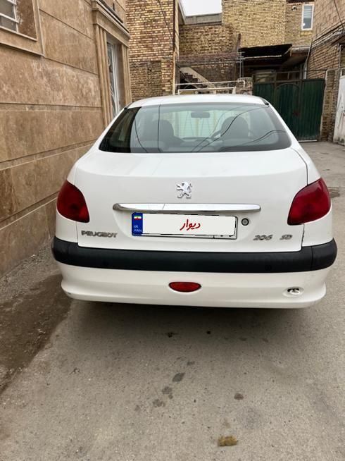 پژو 206 SD v8 - 1395