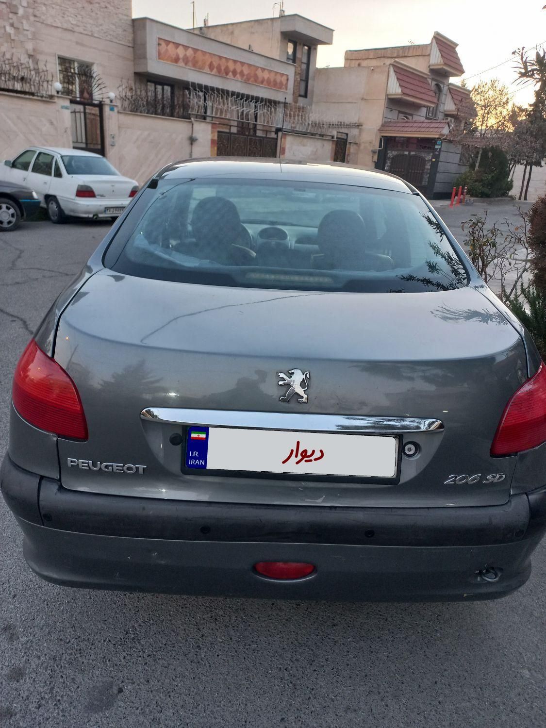 پژو 206 SD v8 - 1386