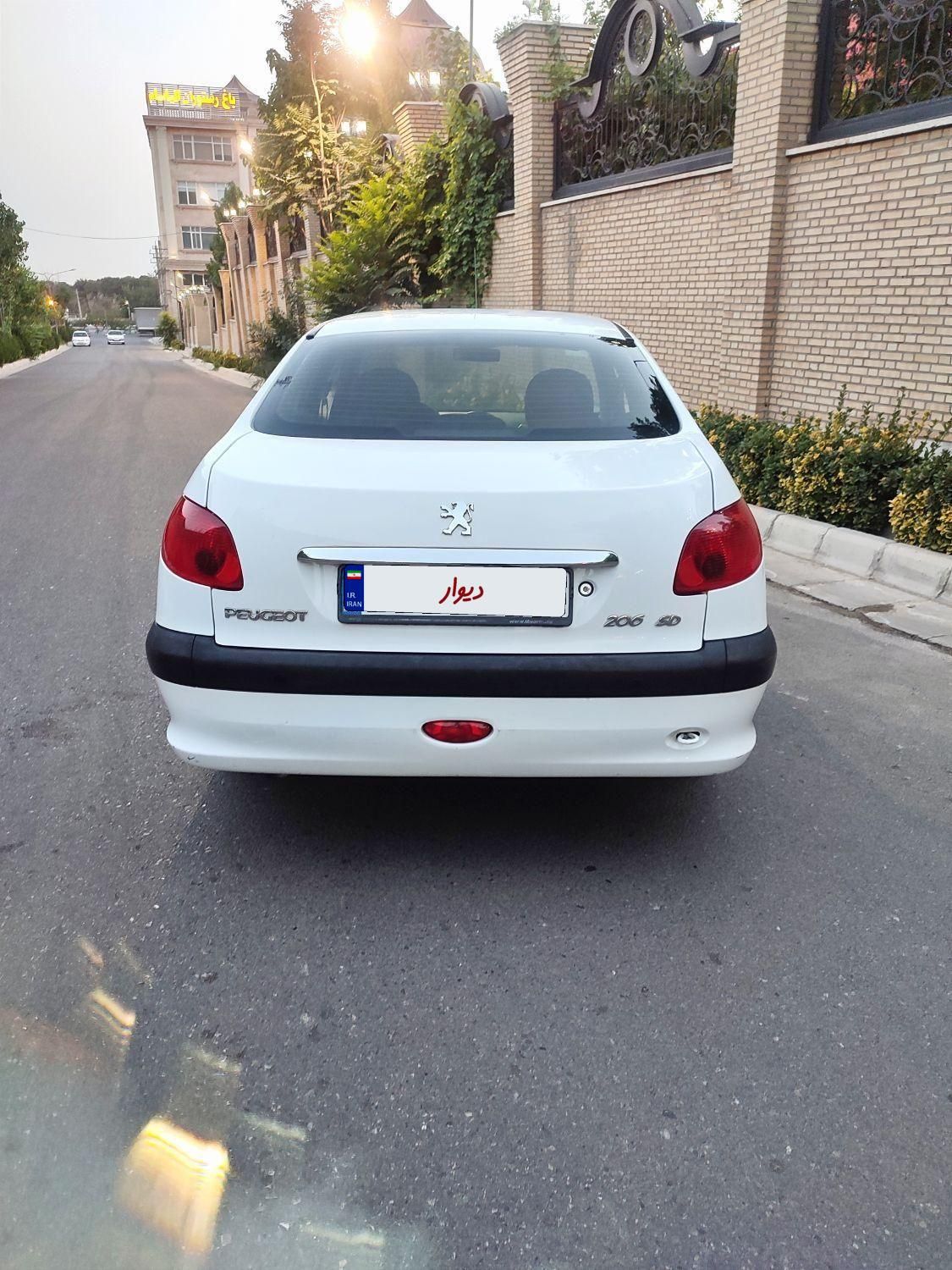 پژو 206 SD v8 - 1396