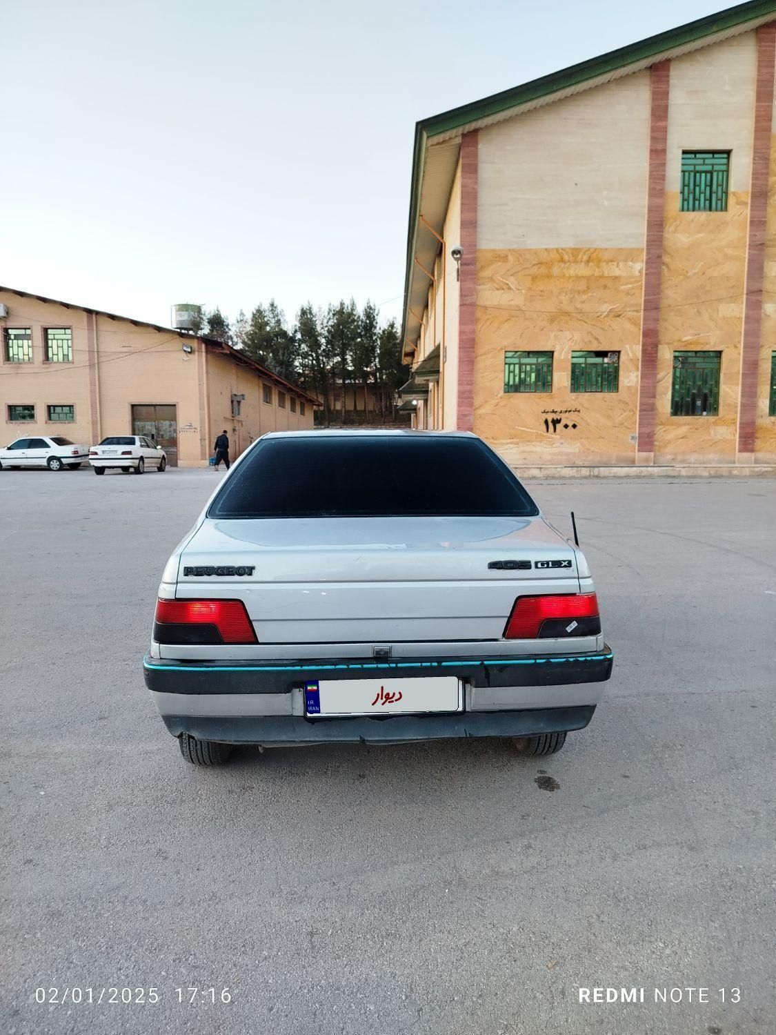 پژو 405 GLI - دوگانه سوز CNG - 1386