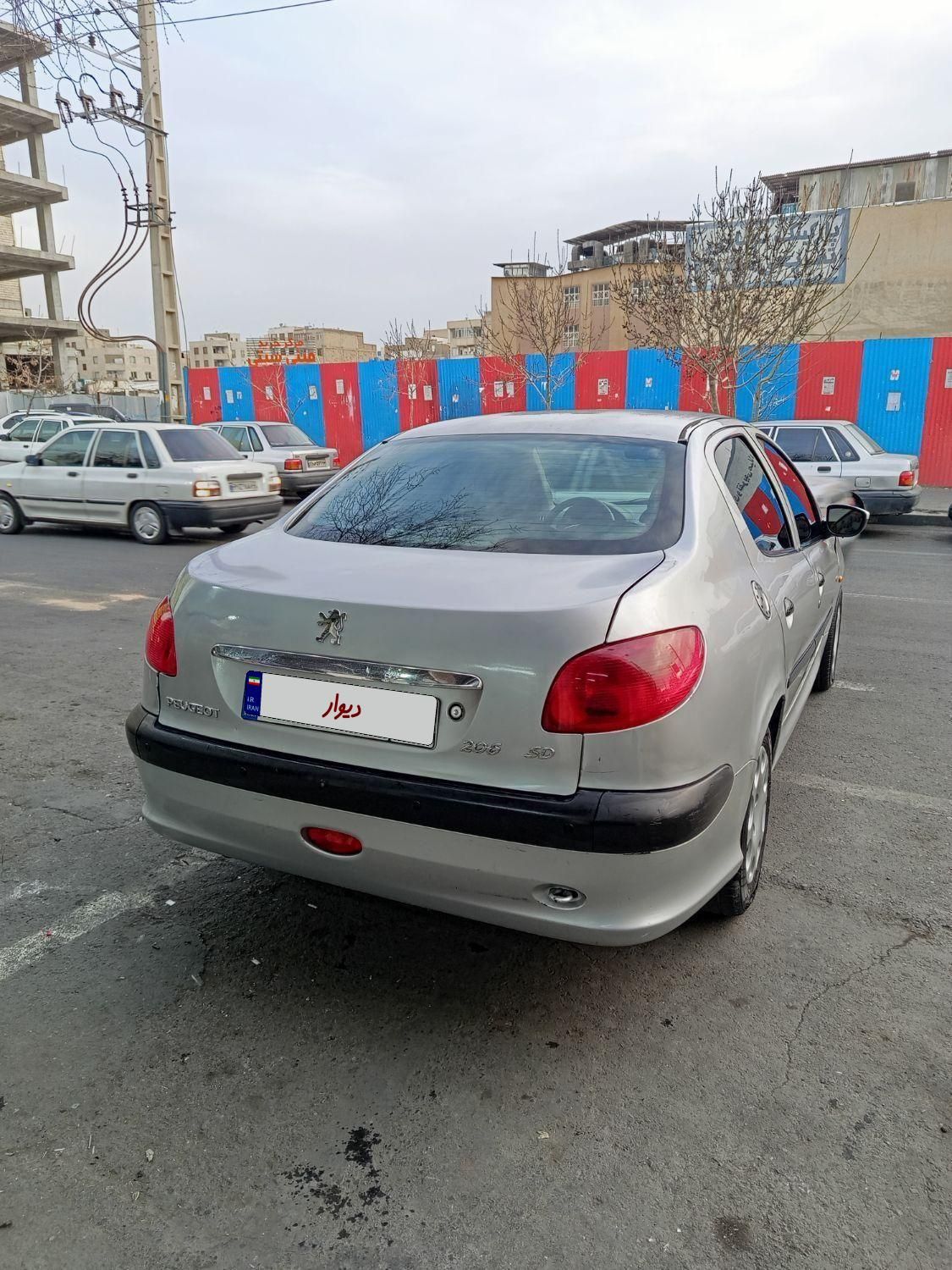 پژو 206 SD v8 - 1386