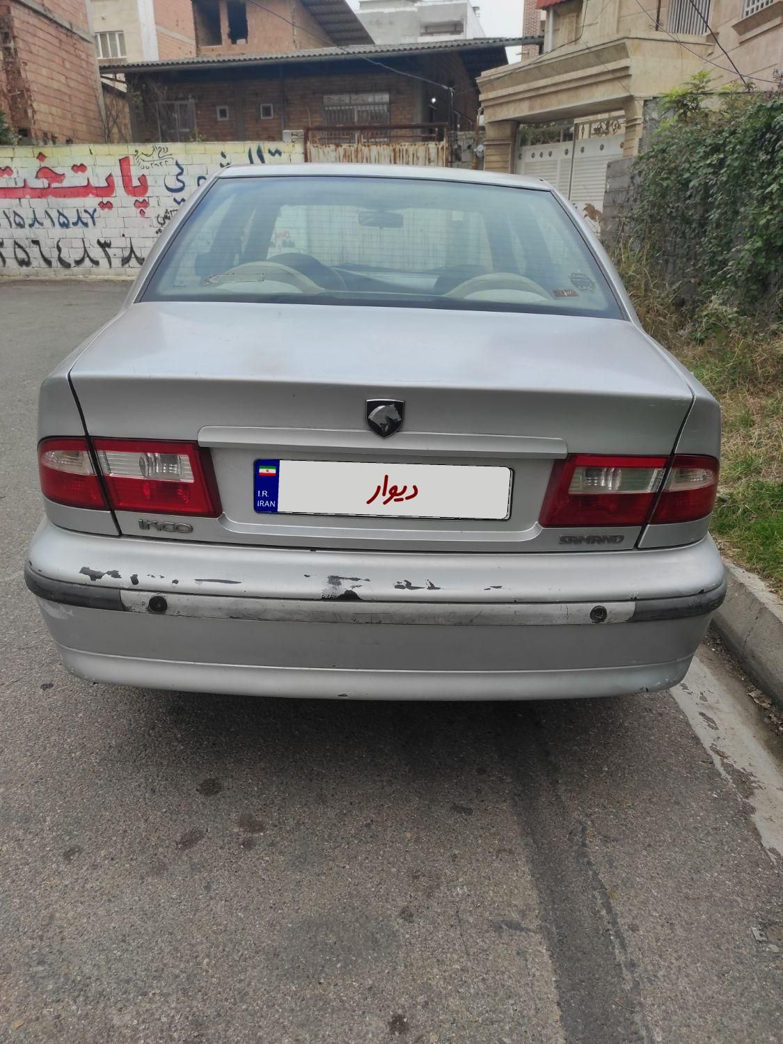 سمند LX EF7 دوگانه سوز - 1389