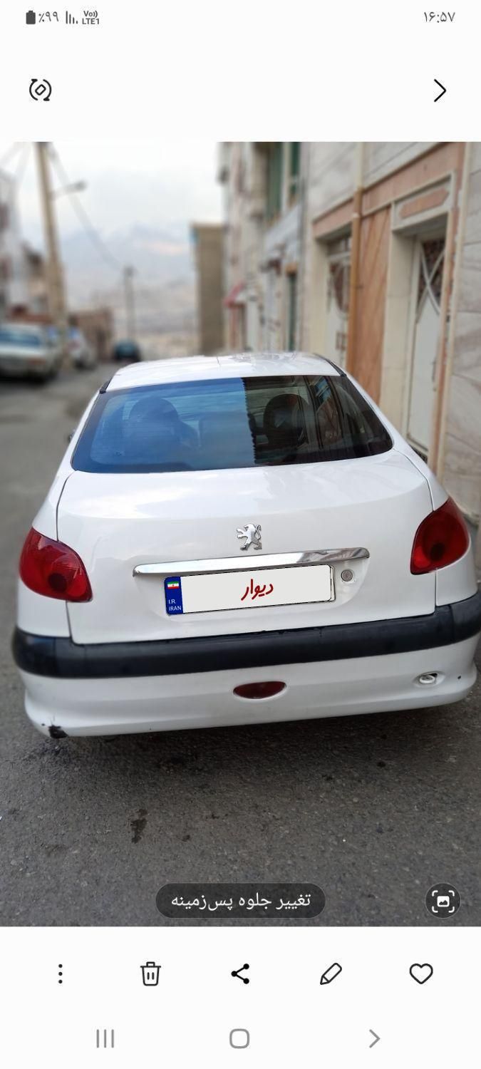 پژو 206 SD v8 - 1395