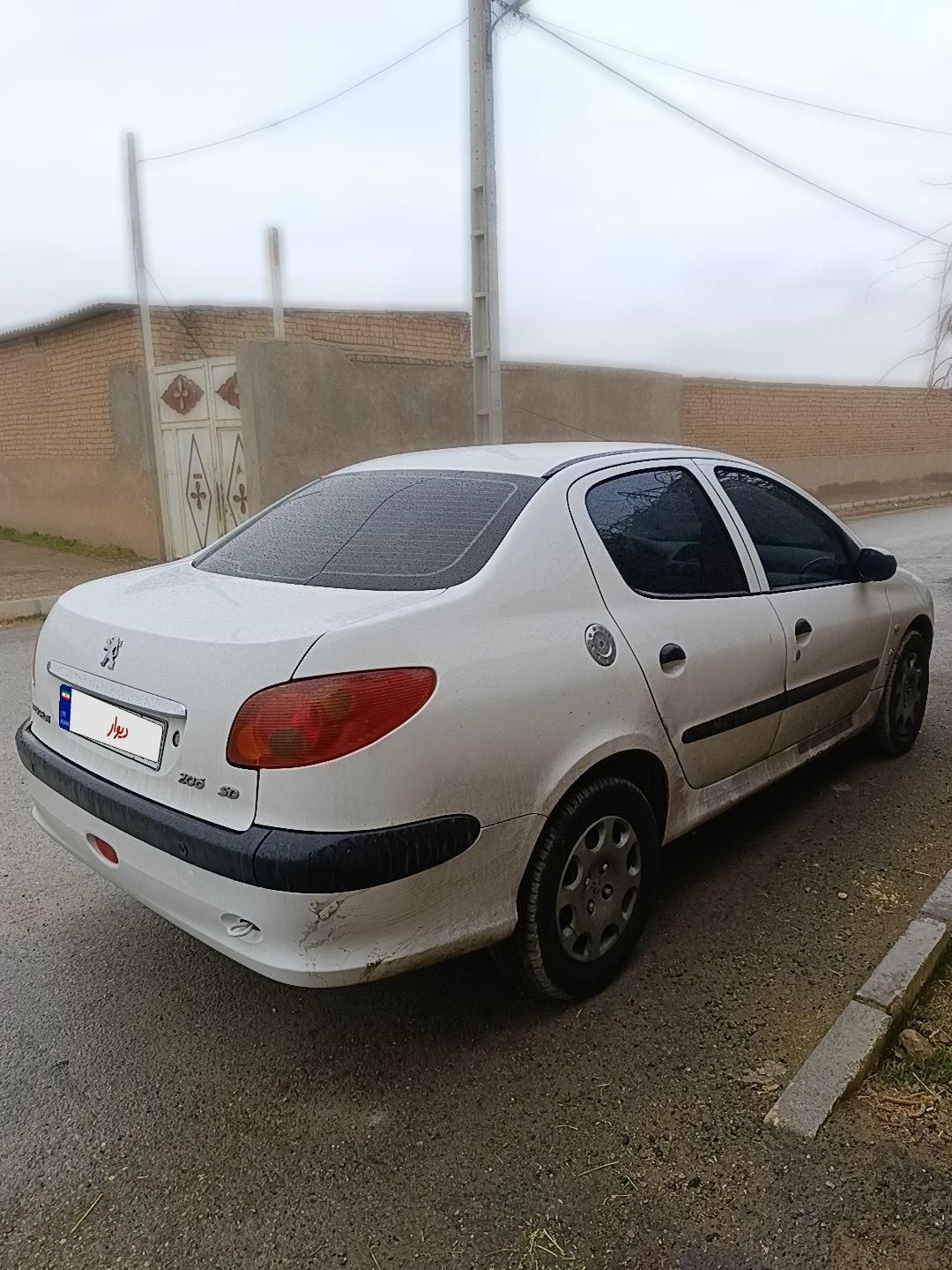 پژو 206 SD v8 - 1393