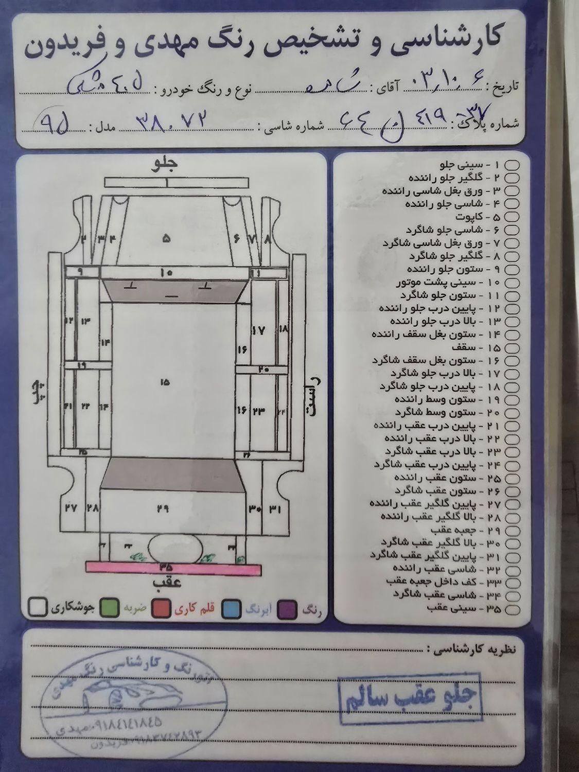 پژو 405 GLX - 1395