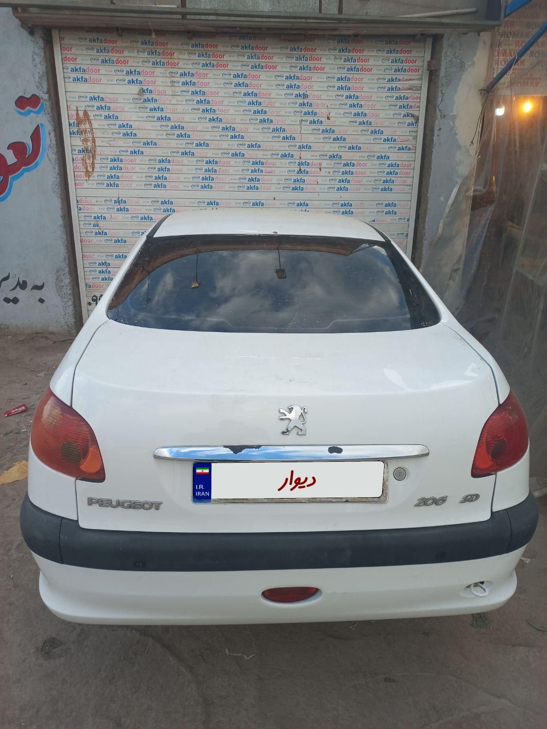 پژو 206 SD v8 - 1395