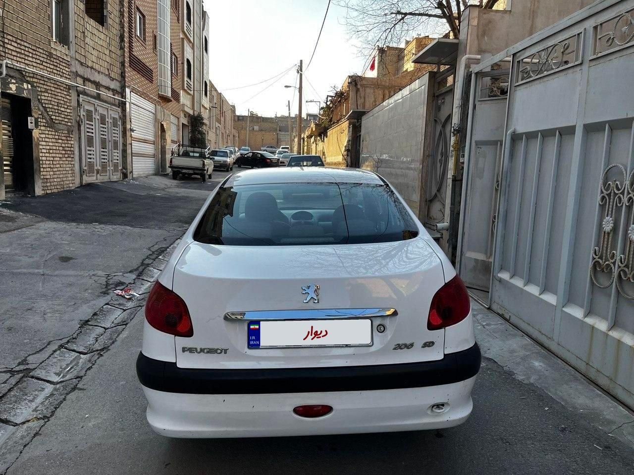 پژو 206 SD v8 - 1395