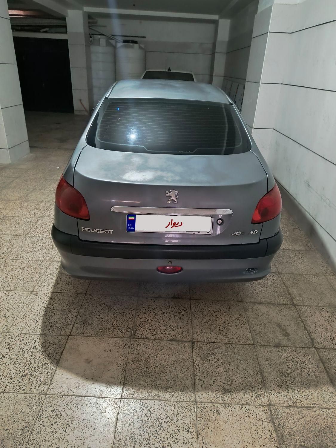 پژو 206 SD v8 - 1386