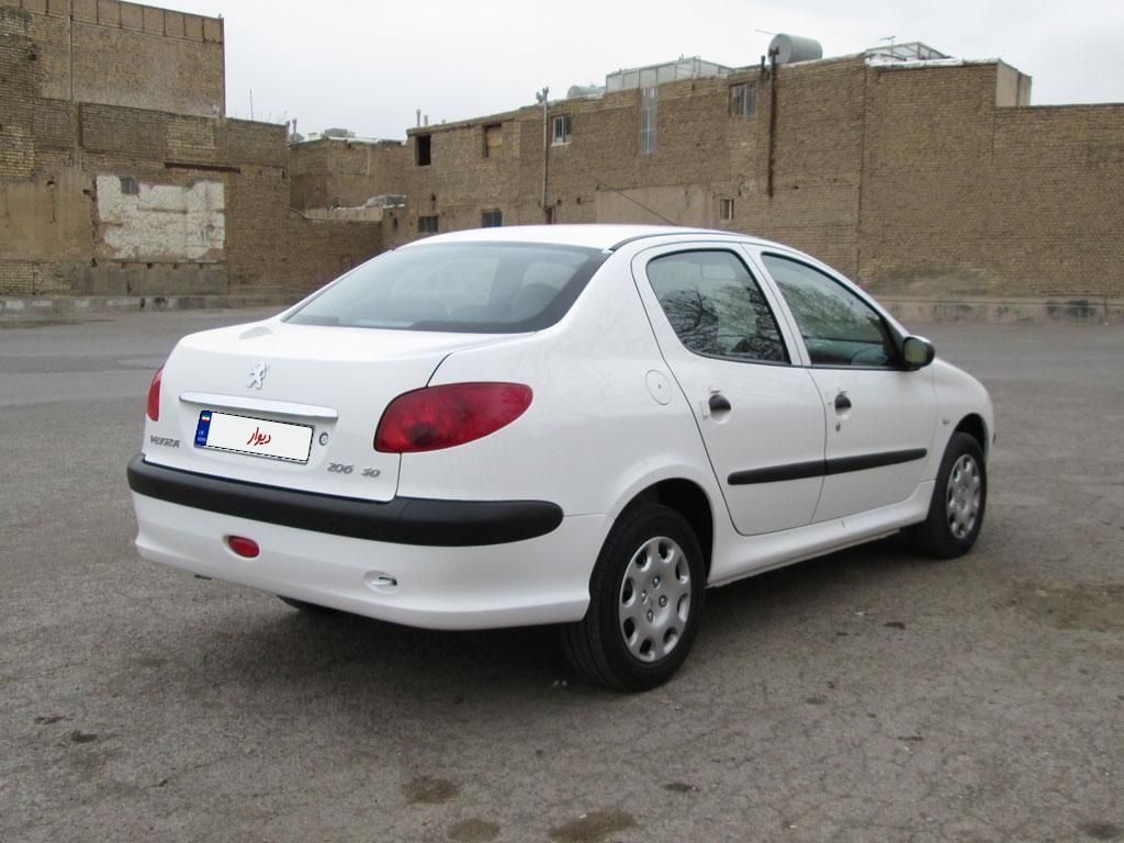 پژو 206 SD v8 - 1395