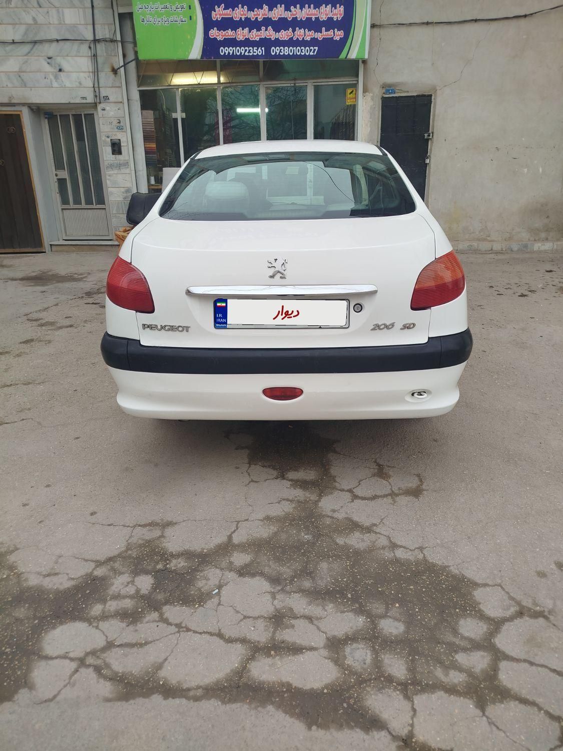 پژو 206 SD v8 - 1389