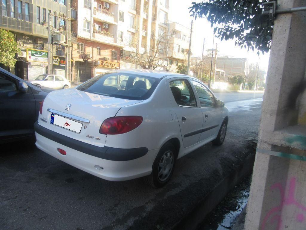 پژو 206 SD v8 - 1396