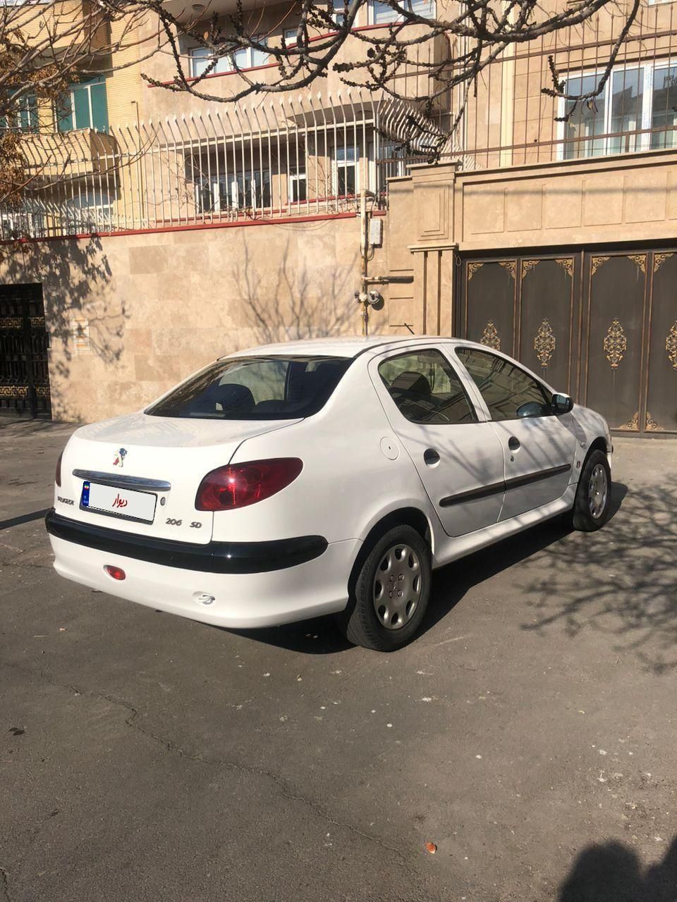 پژو 206 SD v8 - 1393