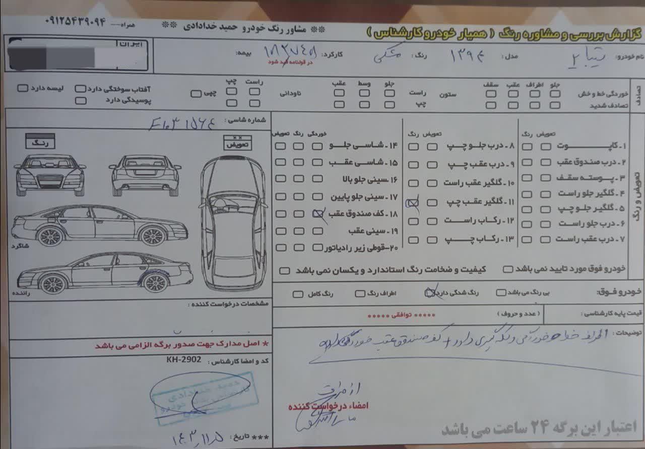 تیبا 2 SX - 1394