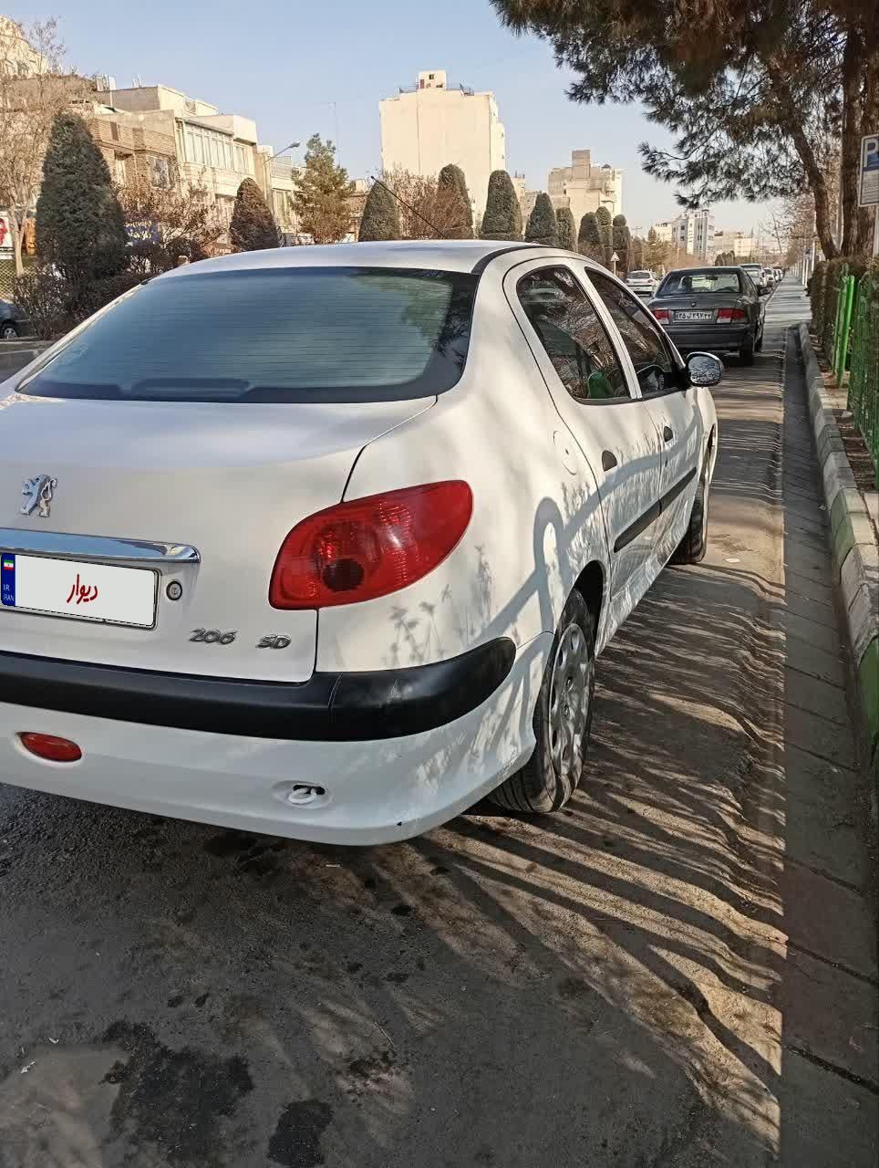 پژو 206 SD v8 - 1398