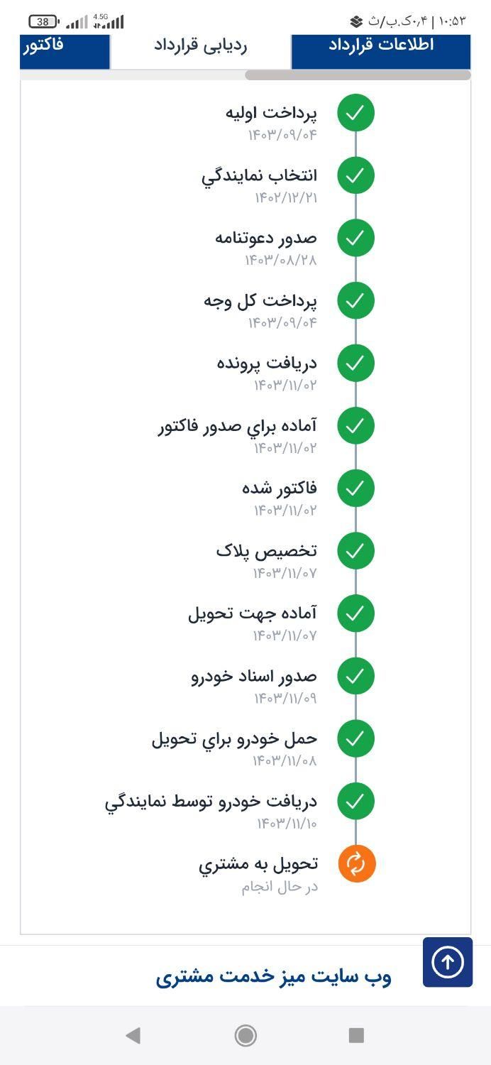 پژو 207 دنده ای پانوراما - 1403