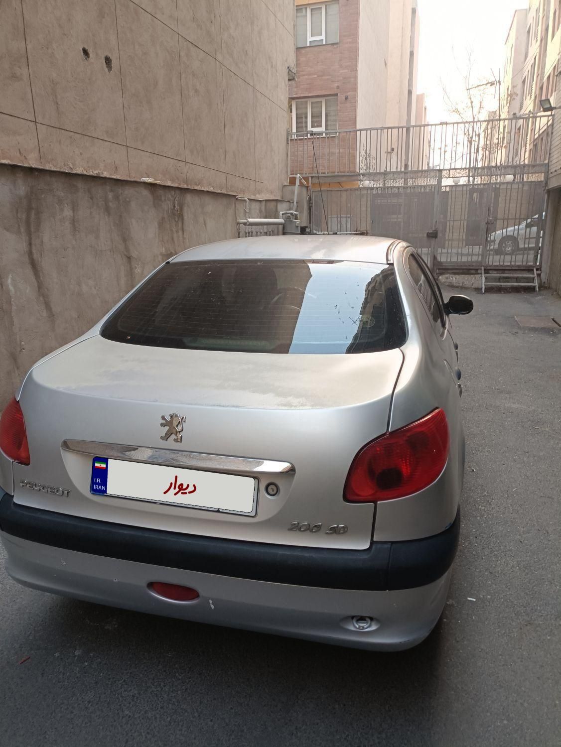 پژو 206 SD v8 - 1389