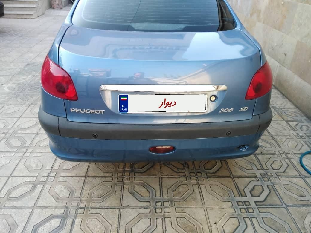 پژو 206 SD v8 - 1393